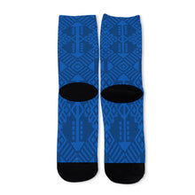 Charger l&#39;image dans la galerie, Chaussettes longue &quot;bleu space&quot;